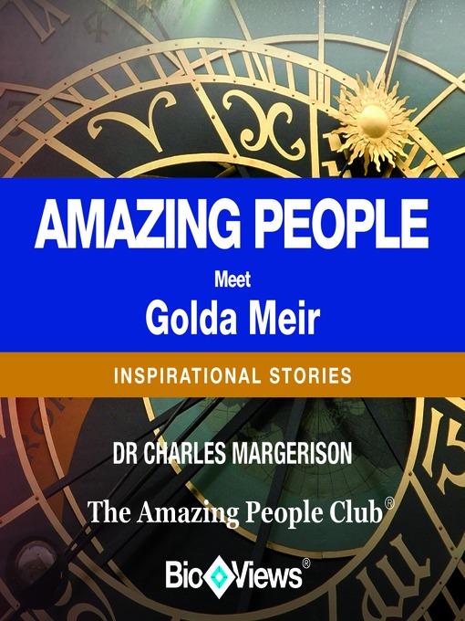 Cover image for Meet Golda Meir